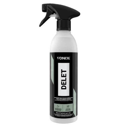Limpa pneus e borrachas automotivo 500 ml com gatilho - Delet