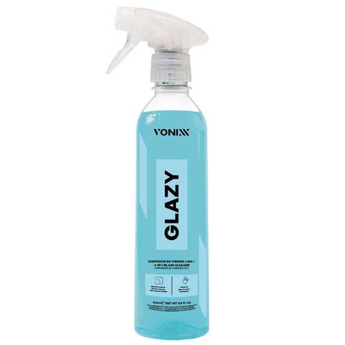 Limpa vidros 4 em 1 automativo 500 ml - Glazy