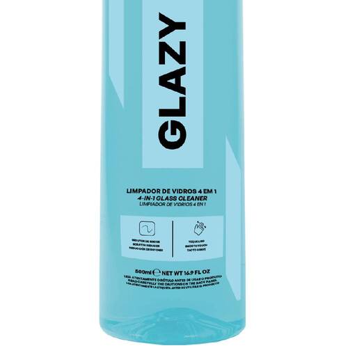 Limpa vidros 4 em 1 automativo 500 ml - Glazy