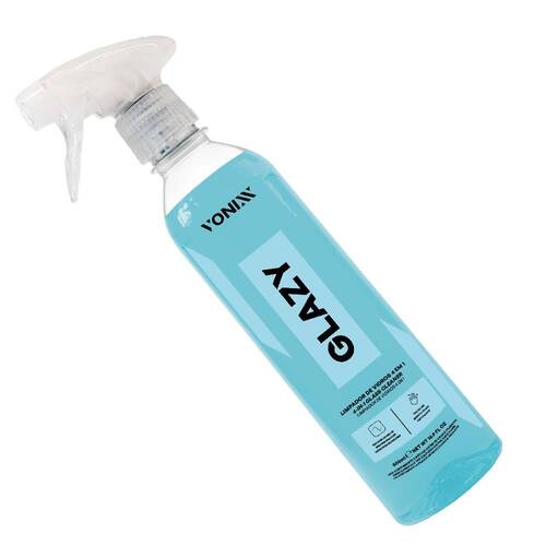 Limpa vidros 4 em 1 automativo 500 ml - Glazy