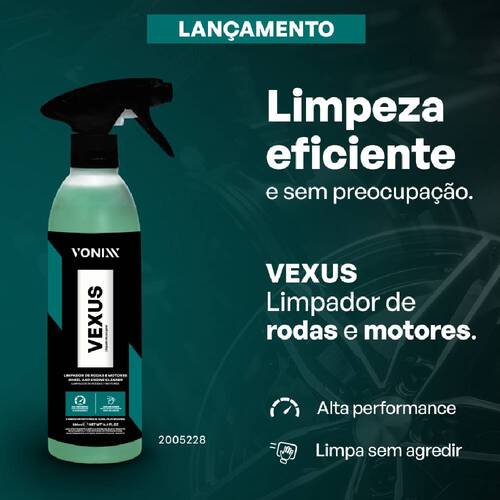 Limpador de rodas e motores 500 ml