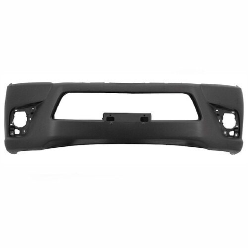 Para-choque Hilux 2015 a 2023 dianteiro preto texturizado sem grade - 7066