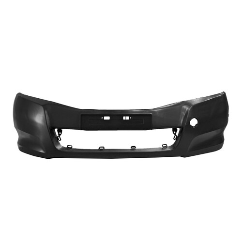 Para-choque Honda City 2009 a 2011 dianteiro preto liso sem furo para farol - 8103