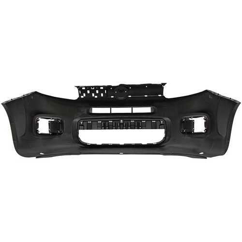 Para-choque Uno Uno Vivace/ Attractive/ Evolution 2014 a 2016 dianteiro preto - 3463