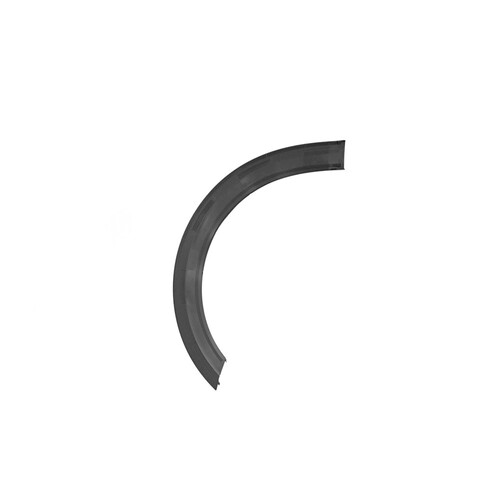 Moldura para-lama Saveiro G7 Highline/Pepper/Robust/Trendline 2016 a 2023 dianteiro preto esquerdo texturizado - 6697