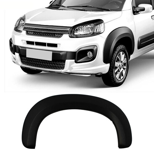 Moldura para Roda Uno Way 2014 a 2022 dianteiro direito preto - 3568