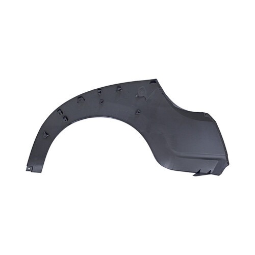 Para-choque KA 2003 a 2007 traseiro ponteira direita preto - 2657