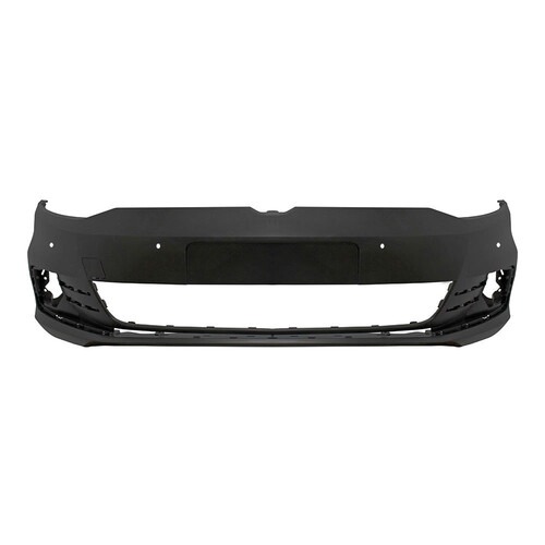 Para-choque Fox/Spacefox 2014 a 2022 dianteiro preto liso com furo para sensor - 6493