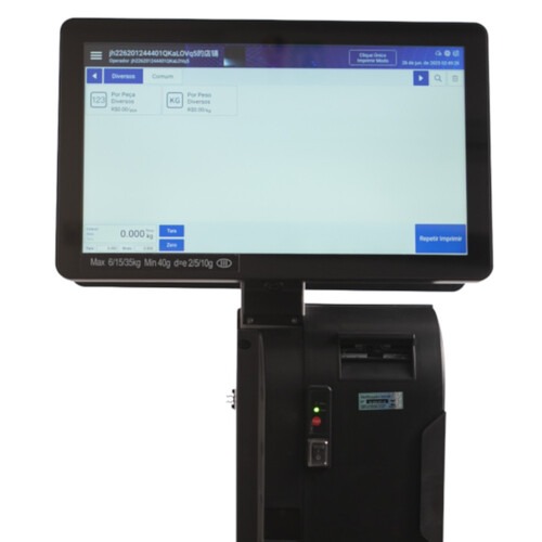 Balan�a digital com IA 35Kg x 10g com 2 Displays - Atena IA  110V/220V