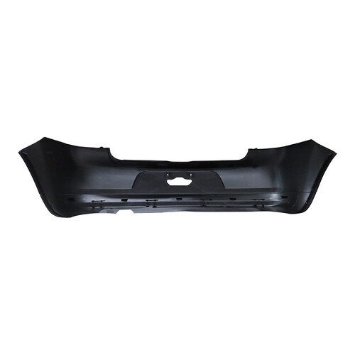 Para-choque Golf 2007 a 2014 traseiro preto liso parcial sem sensor - 6135 Para-choque Golf 2007 a 2014 traseiro preto liso parcial sem sensor - 6135