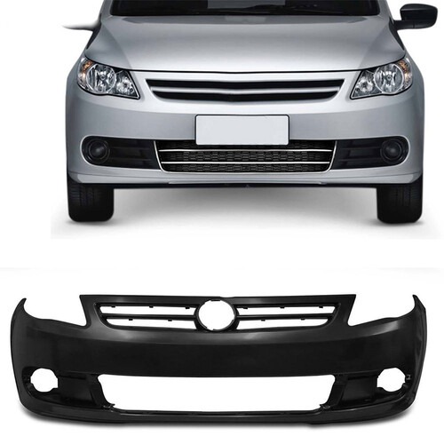 Para-choque Gol G5 2009 a 2012 dianteiro preto texturizado - 6468
