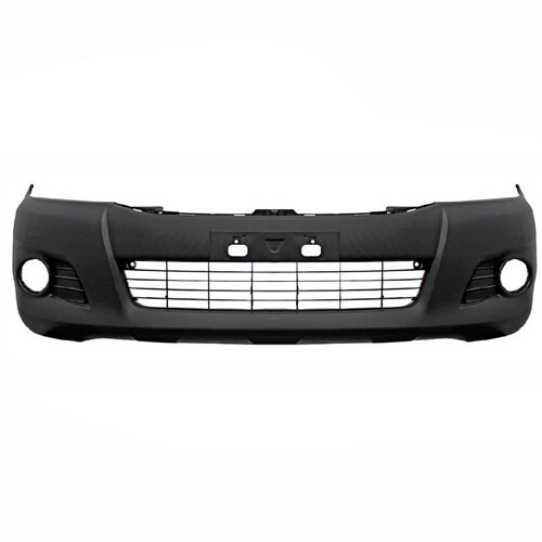 Para-choque Hilux 2012 a 2015 dianteiro preto com grade - 7065
