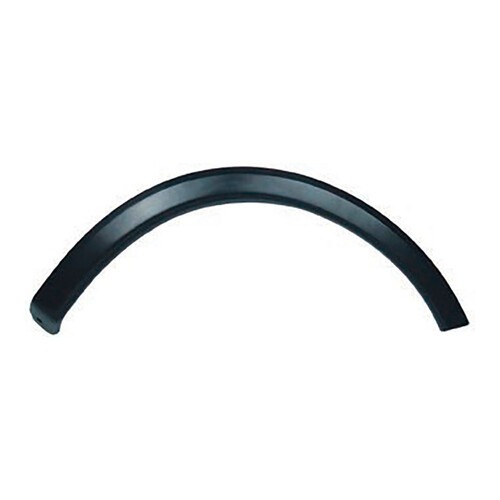 Moldura para-lama Corsa Sedan/Hatch/Montana Sport 2003 a 2012 dianteiro esquerdo preto liso - 174PDE