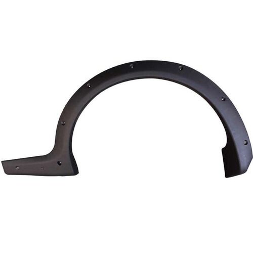 Moldura Strada Adventure Trekking Restyling 2005 a 2008 traseiro preto esquerdo - 3452