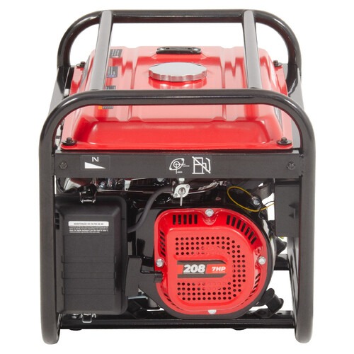 Gerador de energia 3 Kva a gasolina partida manual com AVR bivolt - GGN 3100  110V/220V