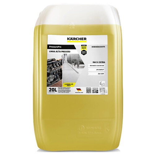 Detergente desengraxante ultra concentrado 20 Litros - PressurePro RM 31