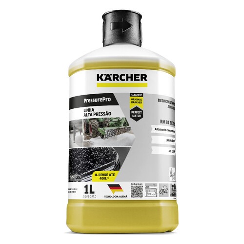 Detergente desincrustante profissional ultra concentrado 1 Litro - PressurePro RM 81