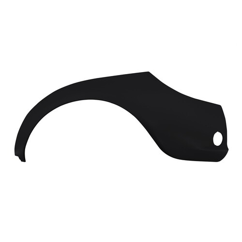 Para-choque KA traseiro lado esquerdo preto - 2631P