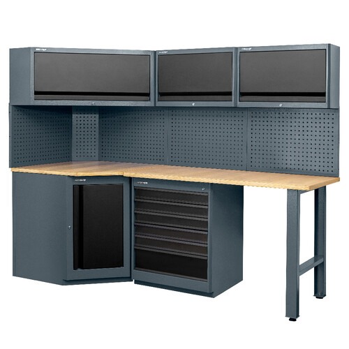 Painel para ferramentas perfurado de canto 290 x 520 x 50 mm - 3450C