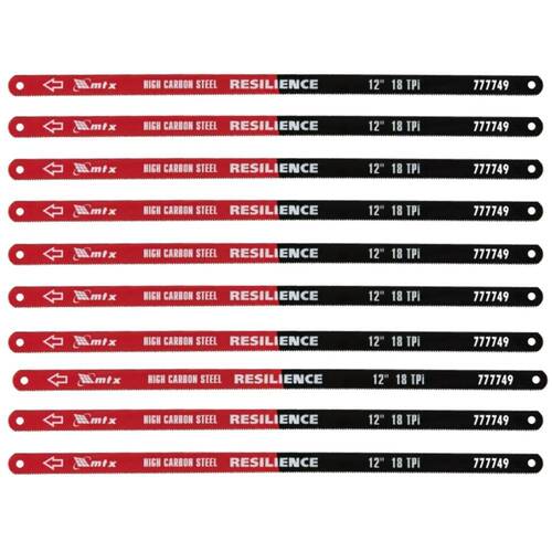 Kit 10 L�minas de serra manual 12