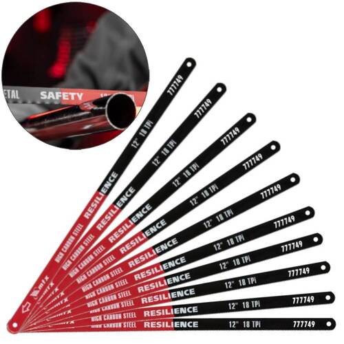 Kit 10 L�minas de serra manual 12