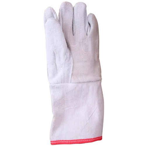 Luva de raspa com reforço 15 cm - RLL-LR15 Luva de raspa com reforço 15 cm - RLL-LR15