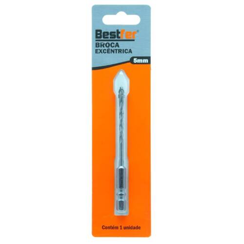  Broca exc�ntrica borda serrilhada com ponta cruzada 5 mm - BFH3510