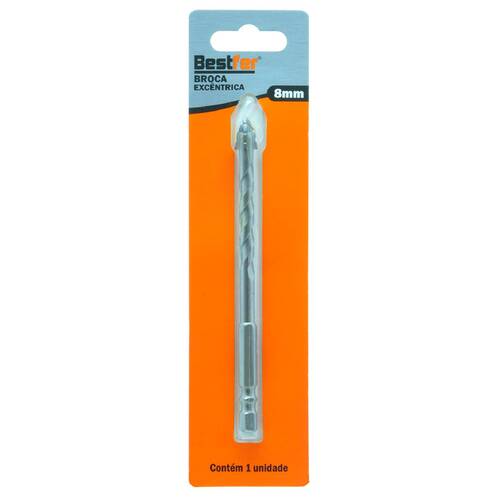  Broca exc�ntrica borda serrilhada com ponta cruzada 8 mm - BFH3512