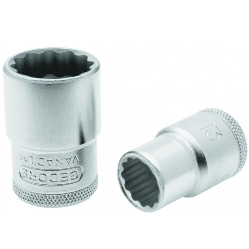 Soquete estriado encaixe 1/2