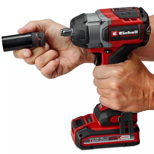 Chave de impacto a bateria 18V Brushless encaixe de 1/2 Chave de impacto a bateria 18V Brushless encaixe de 1/2