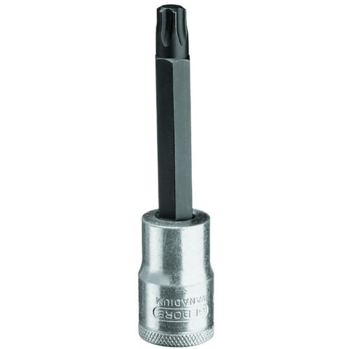 Chave soquete tipo hexalobular longa encaixe 1/2