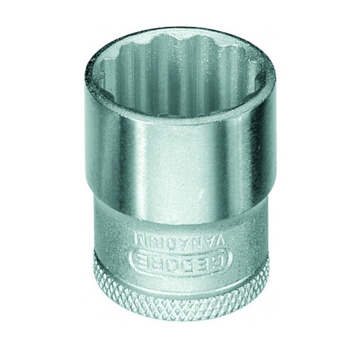 Soquete estriado encaixe 3/8