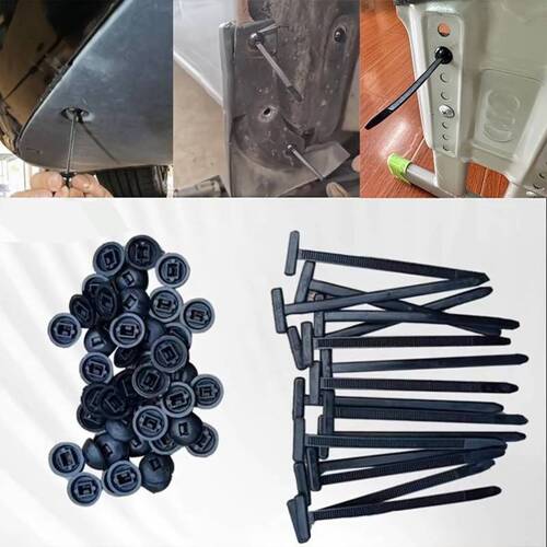 Abra�adeira de nylon cabe�a redonda 15 mm x 9,5 cm 100 pe�as preta