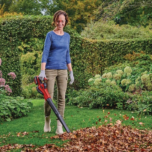 Soprador de folhas a bateria 18V com 3 bicos e sem bateria - GE-UB 18/250