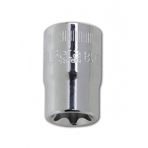 Soquete hexalobular E10 encaixe 3/8