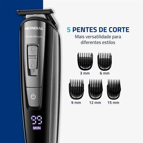 Aparador de pelos 8 em 1 BodyGroom - BG-09 - BG-09   110V/220V