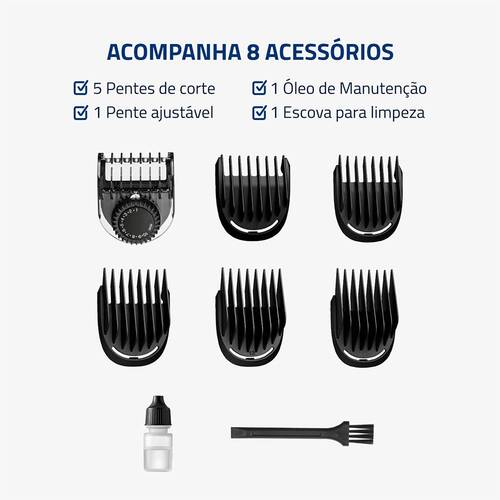 Aparador de pelos 8 em 1 BodyGroom - BG-09 - BG-09   110V/220V