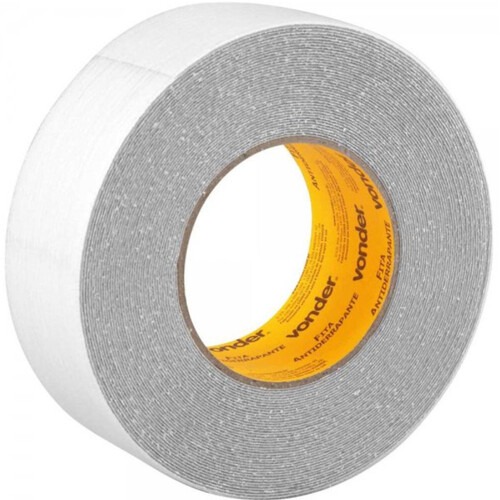 Fita adesiva antiderrapante transparente 50mm x 15m Fita adesiva antiderrapante transparente 50mm x 15m