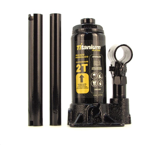 Macaco hidr�ulico tipo garrafa 2 toneladas - 7792