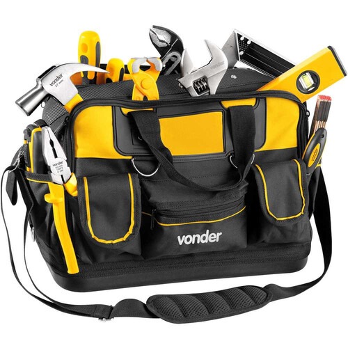 Bolsa em lona para ferramentas com 26 bolsos - BL 128