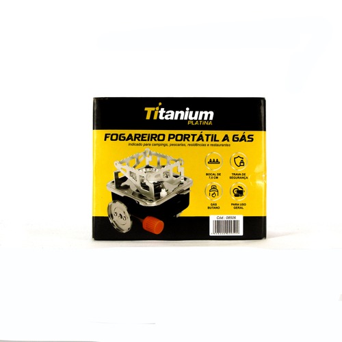 Fogareiro port�til a g�s - 08506