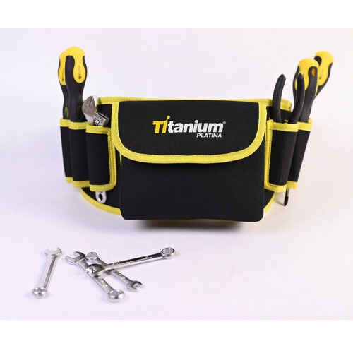 Cinto porta ferramentas com 7 bolsos 140 cm - 08000