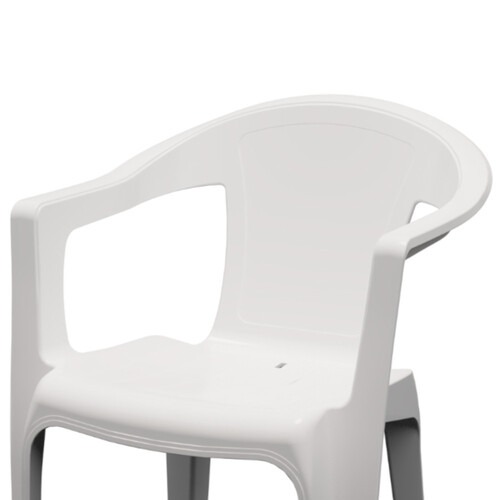 Cadeira pl�stica com bra�os - Sonho Verde