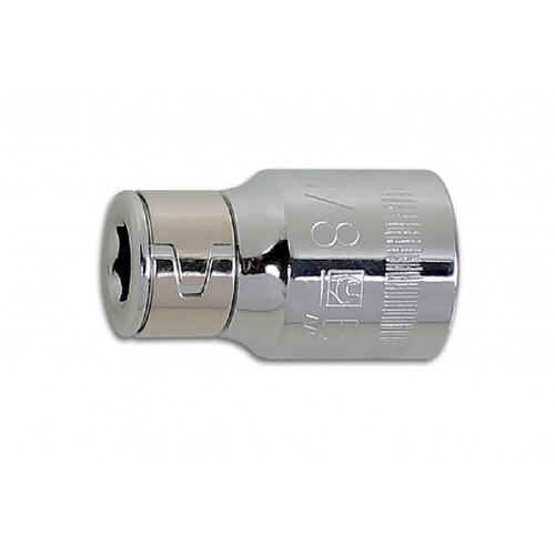 Soquete sextavado 10 mm encaixe 1/4