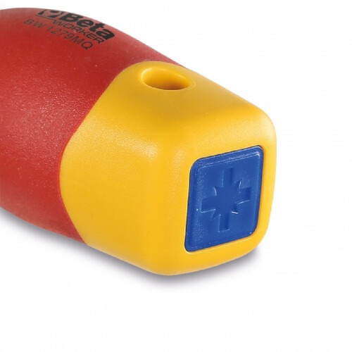 Chave pozidriv Pz1 x 80 mm isolada 1.000V - BW1279MQ