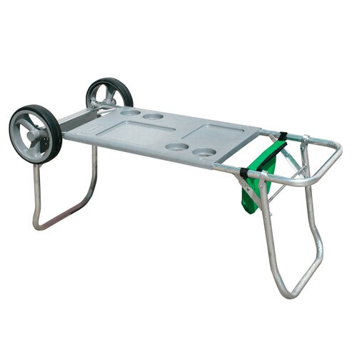 Kit Cadeira de praia alta em alum�nio CAD0047 + Carrinho Mesa CAR0649