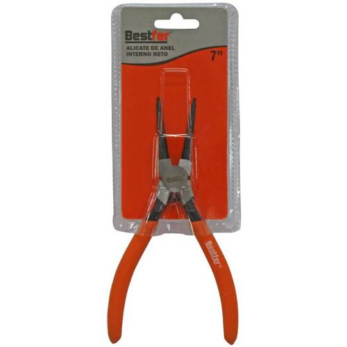 Alicate para an�is interno bico reto 7