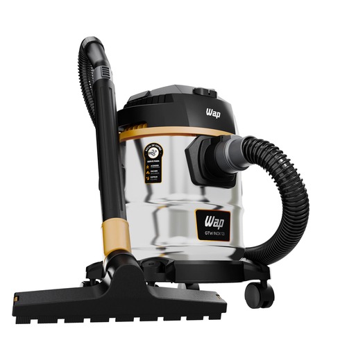 Aspirador de pó e líquido 1600W 12 litros com função soprador - GTW INOX 12i 220V Aspirador de pó e líquido 1600W 12 litros com função soprador - GTW INOX 12i 220V