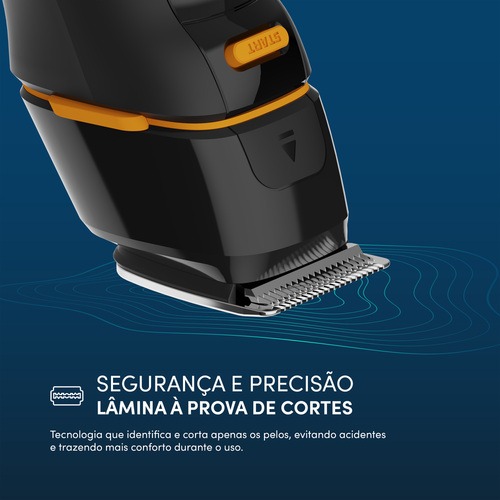 Aparador de pelos e babeador 10 em 1 � prova d'�gua IPX7 - MULTIGROOM WMG011  110V/220V