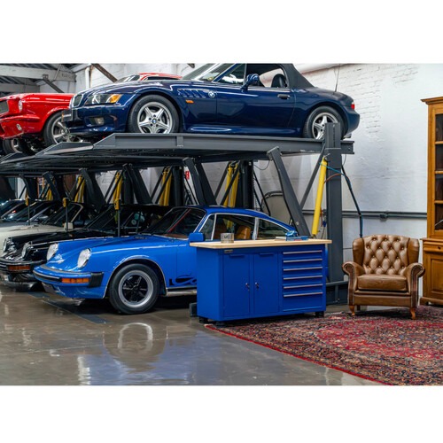 Bancada fechada com 6 gavetas e 2 portas RLL-204